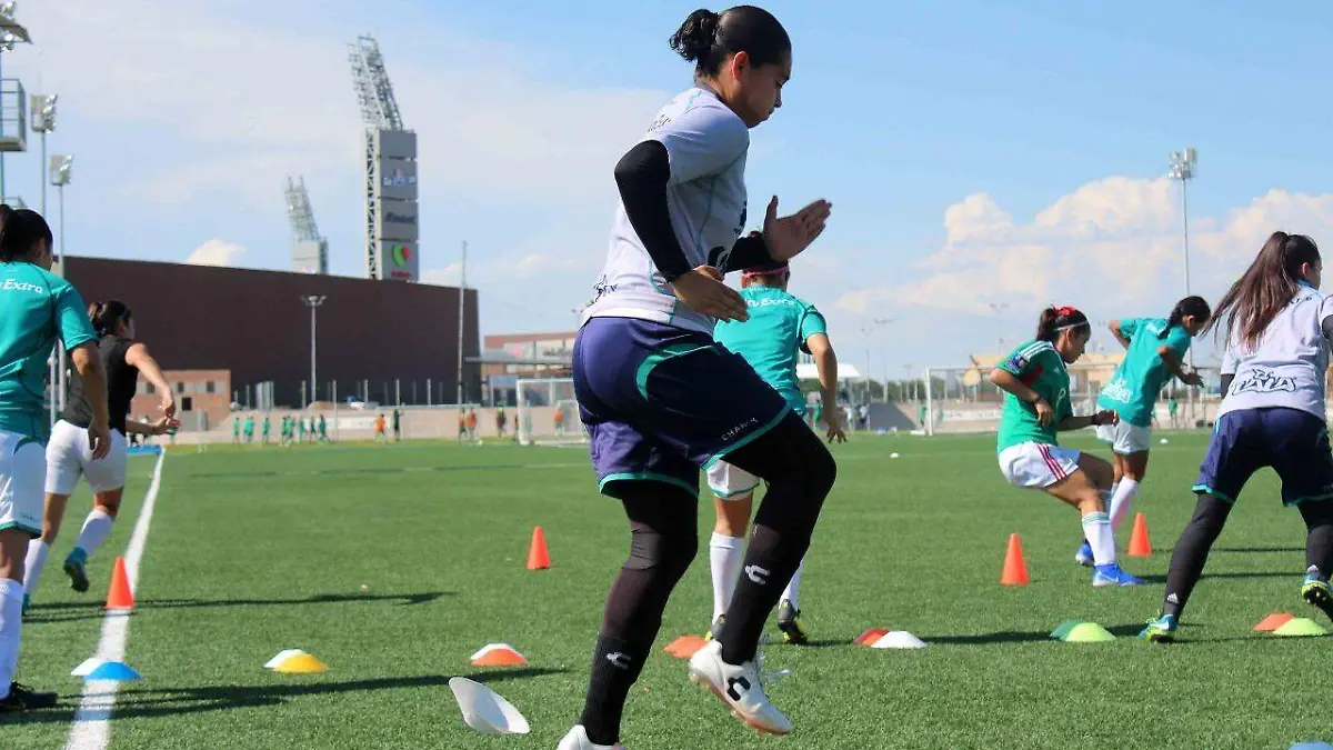21 Santos Femenil regresó a los entrenamientos en el TSM