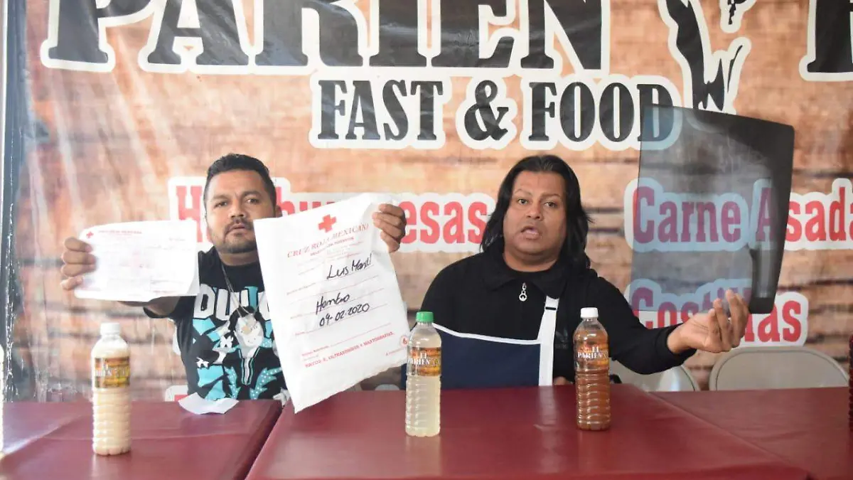 01 LAURO  Dulce Paola señala irregularidades de la Comisión de Box y Lucha ante lesión