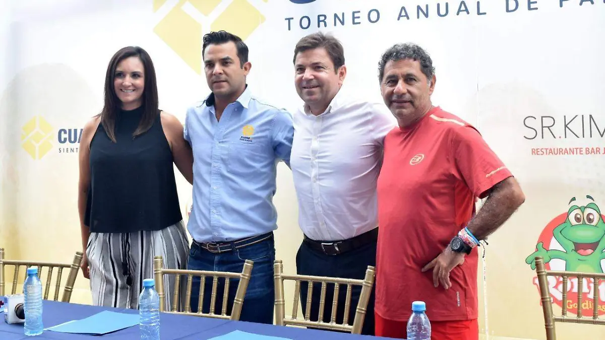 08 Presentan Torneo Anual de Padel Cuatro D2