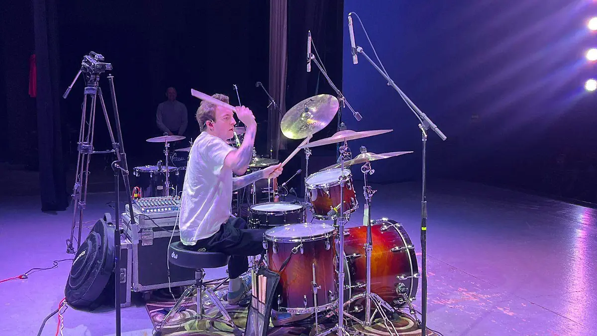 The drummer
