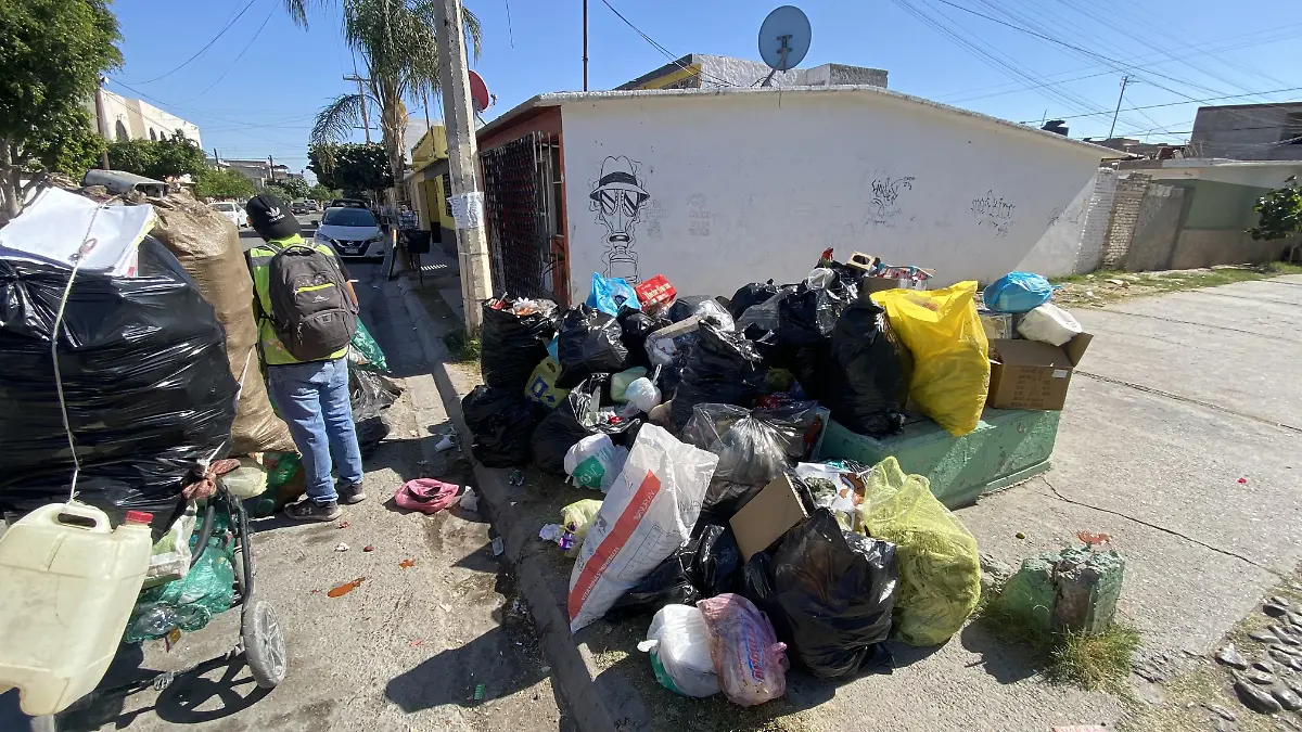 Recolección de basura en Gómez Palacio.