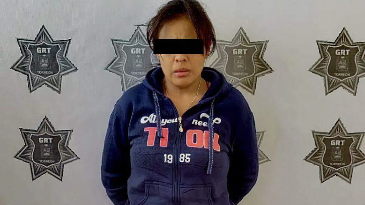mujer detenida