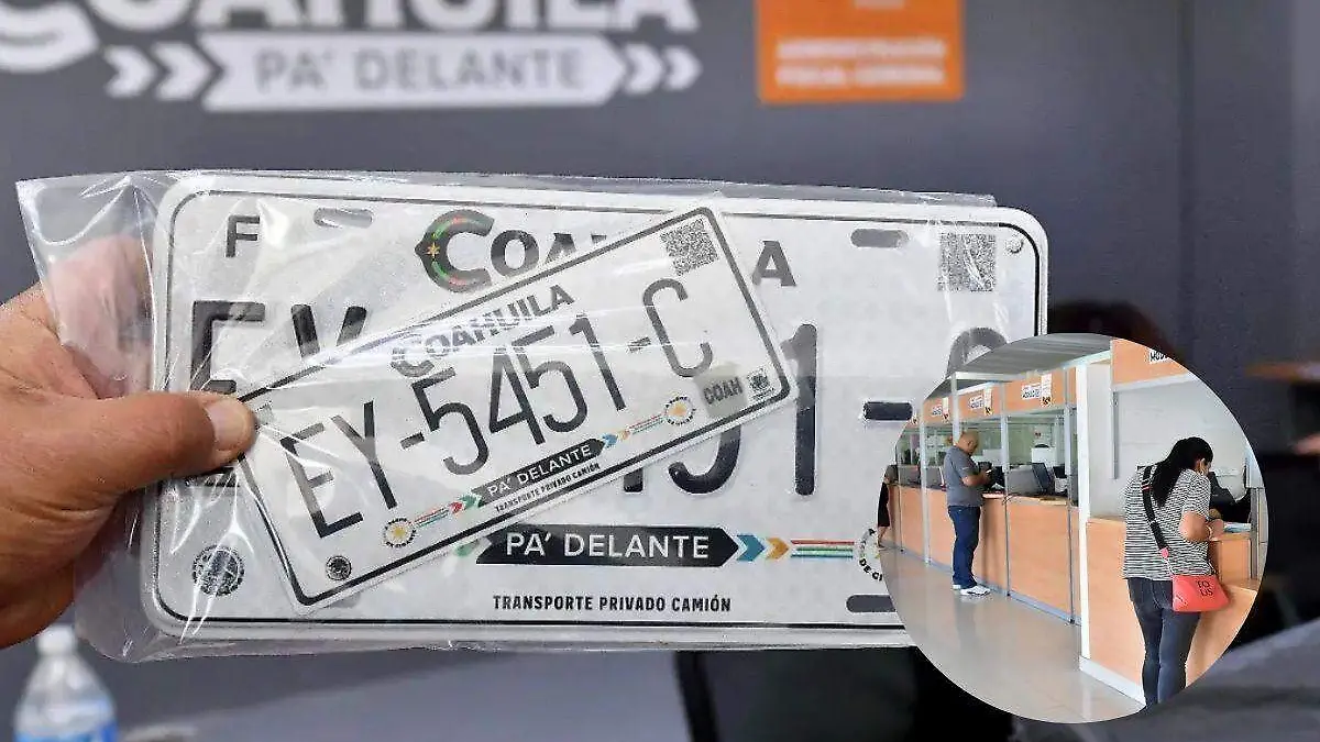 Placas vehiculares en Coahuila Módulos de atención y horarios en Torreón