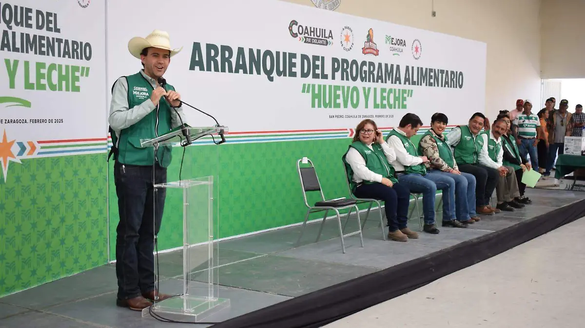 Programa alimentario en San Pedro