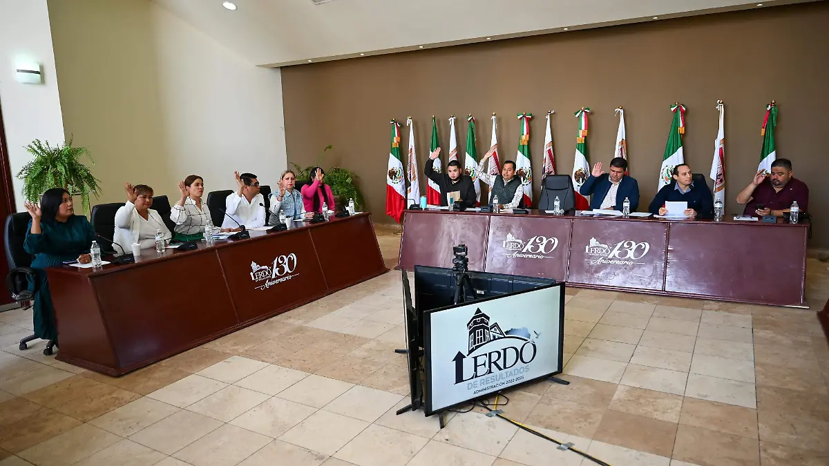 sesión cabildo lerdo