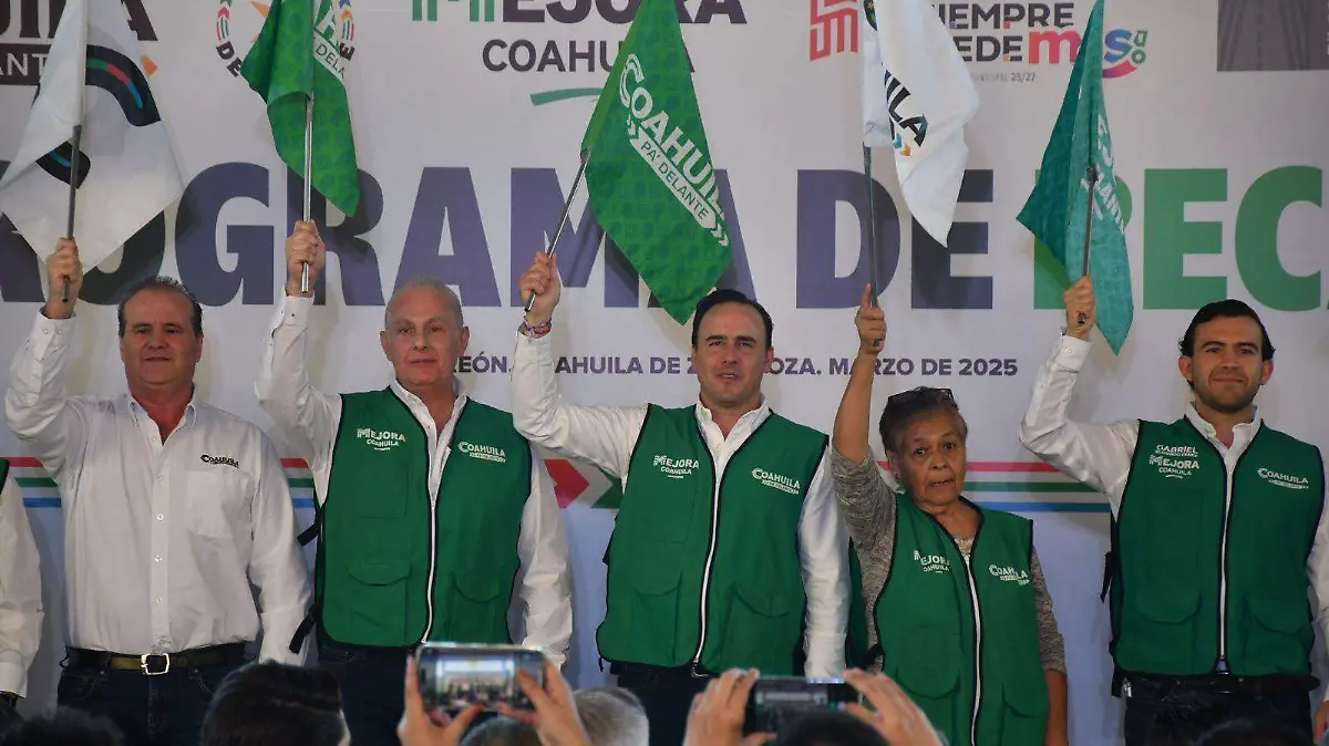 Programa de recarpeteo en Torreón.