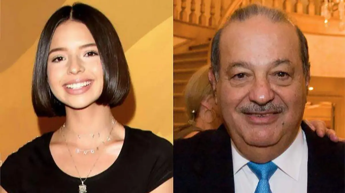 Ángela Aguilar y Carlos Slim