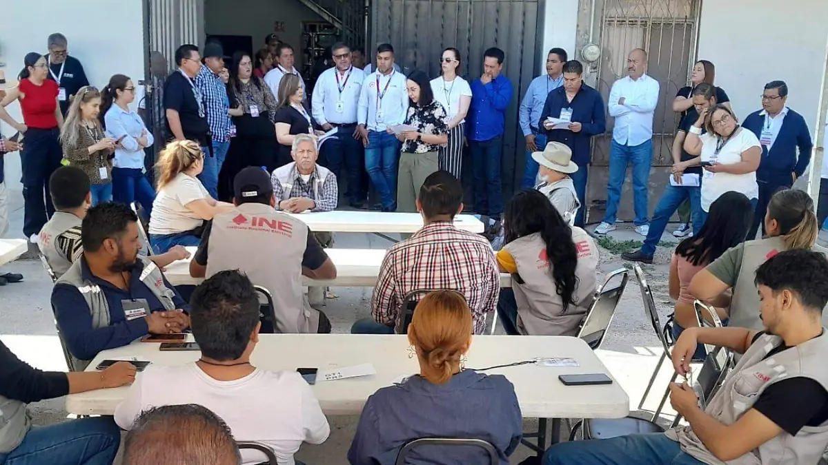 Realizan simulacro en el INE de Lerdo