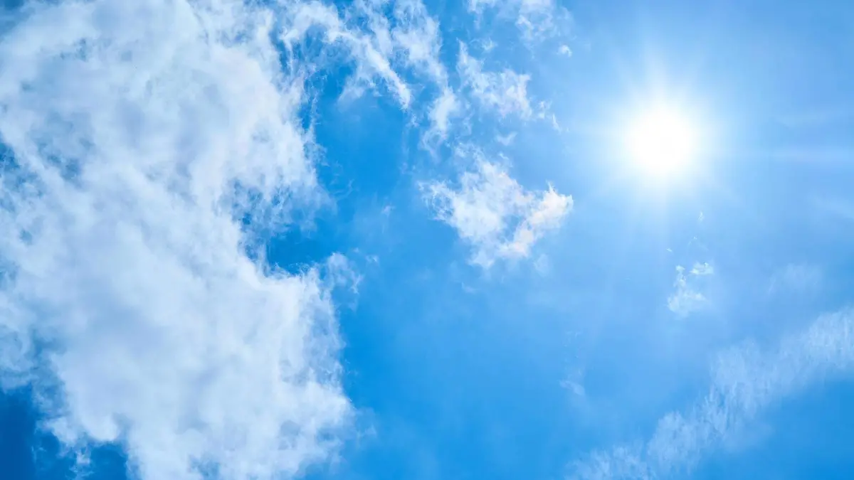 Clima soleado