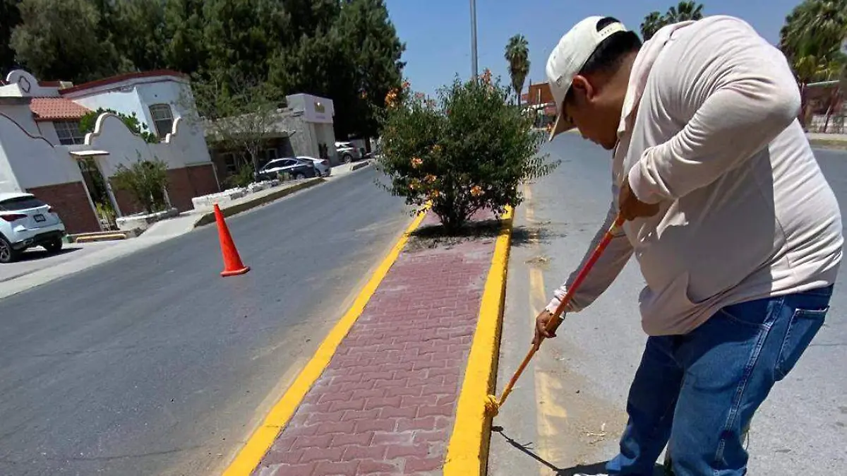 Avenida Hidalgo en San Pedro