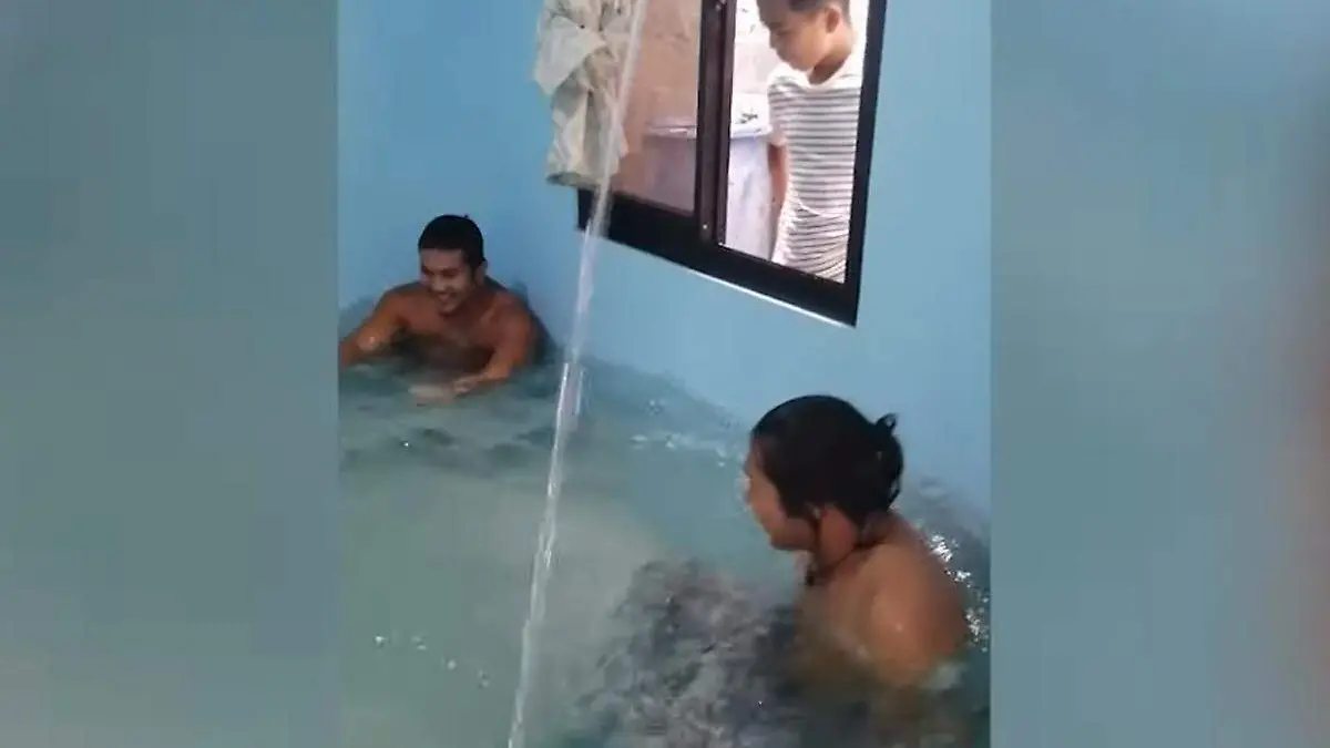 piscina en casa