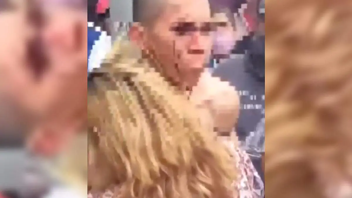 ladrón a punto de ser linchad