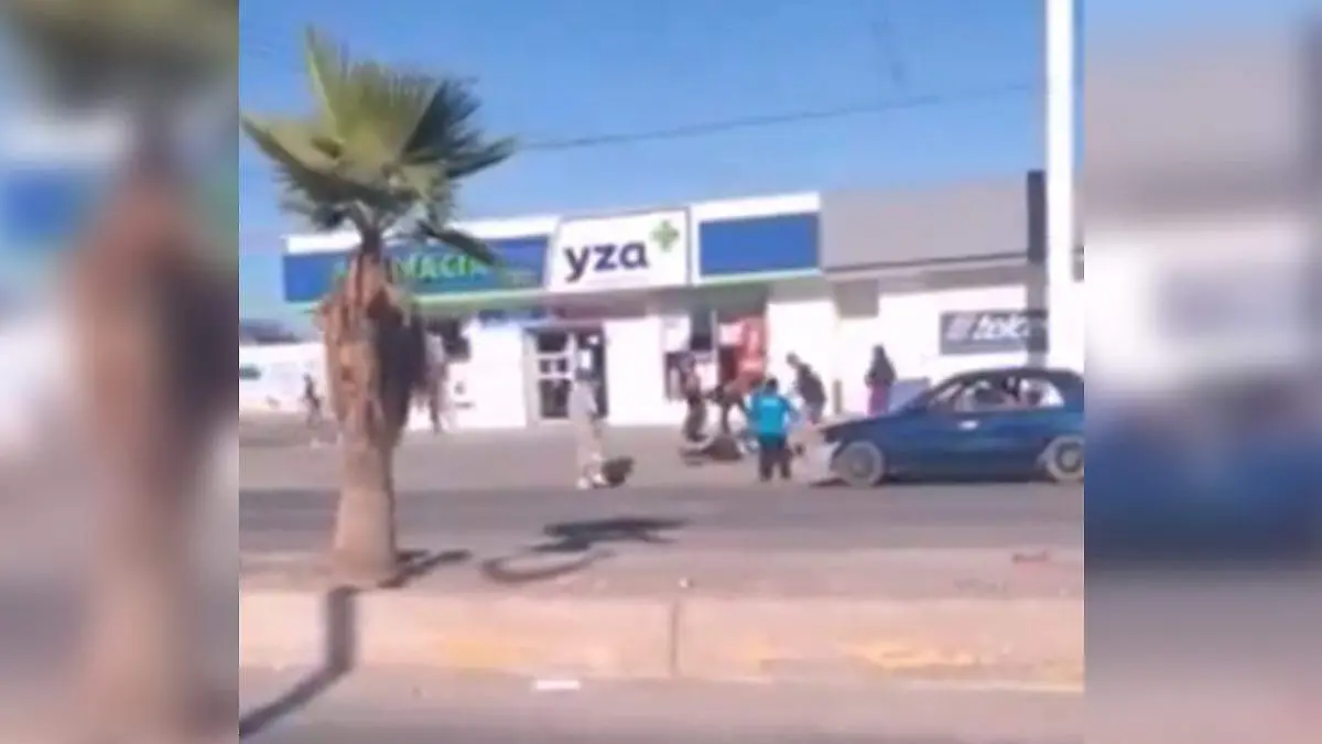 pelea a machetazos