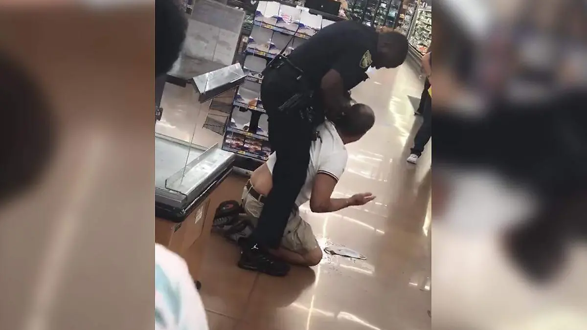 policía detención