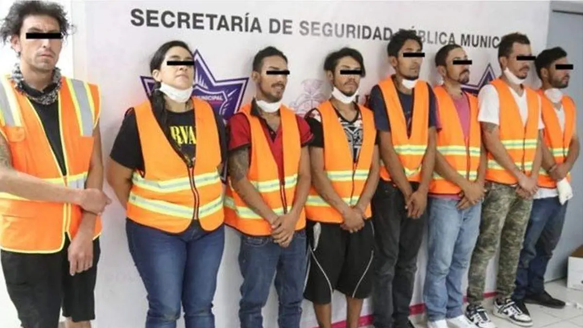secuestradores detenidos
