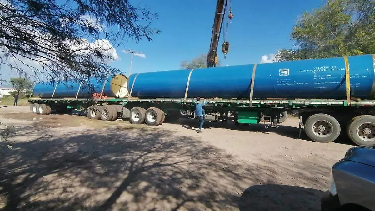 La tubería será resguardada por efectivos de la Guardia Nacional y por personal de la Conagua