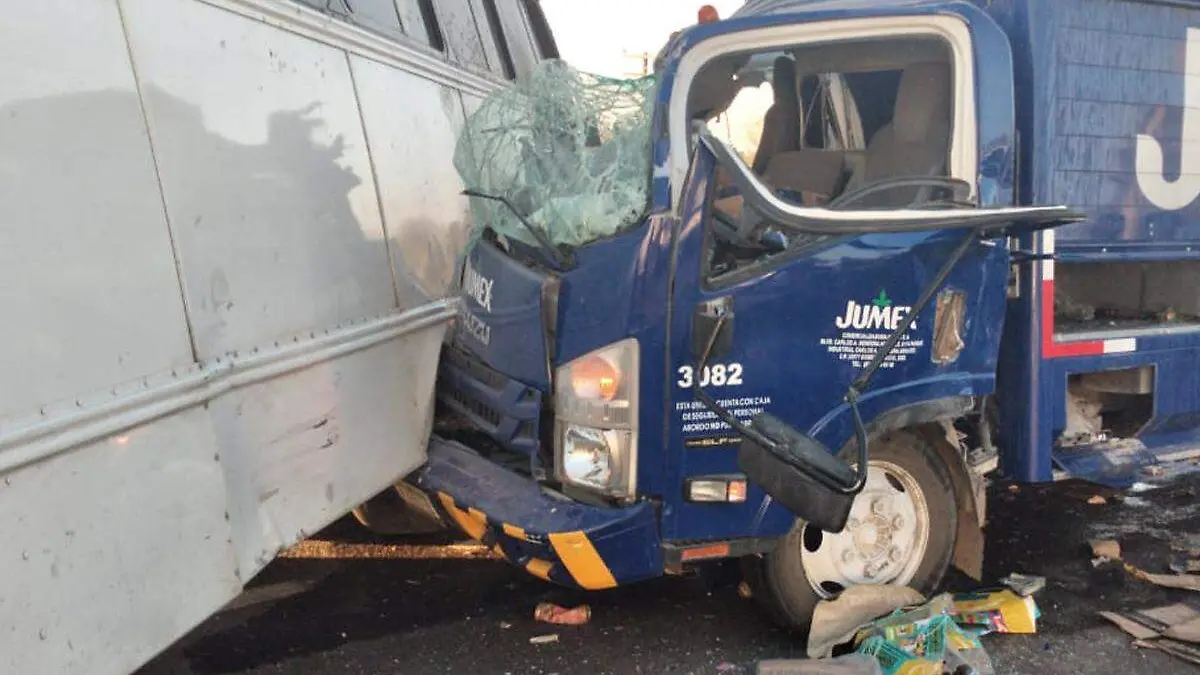 accidente camión