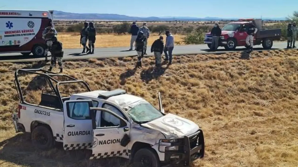 Accidente Guardia Nacional