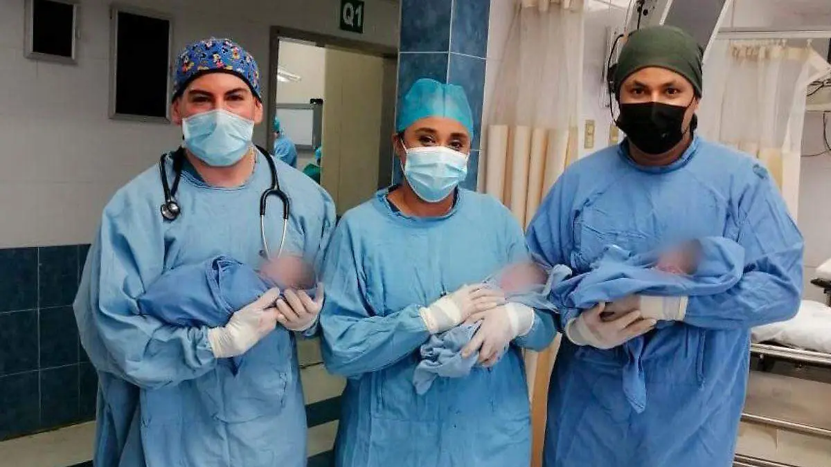 nacen-trillizos-en-Hospital-IMSS-de-Gómez-Palacio