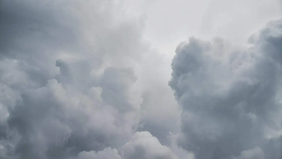 Cielo nublado