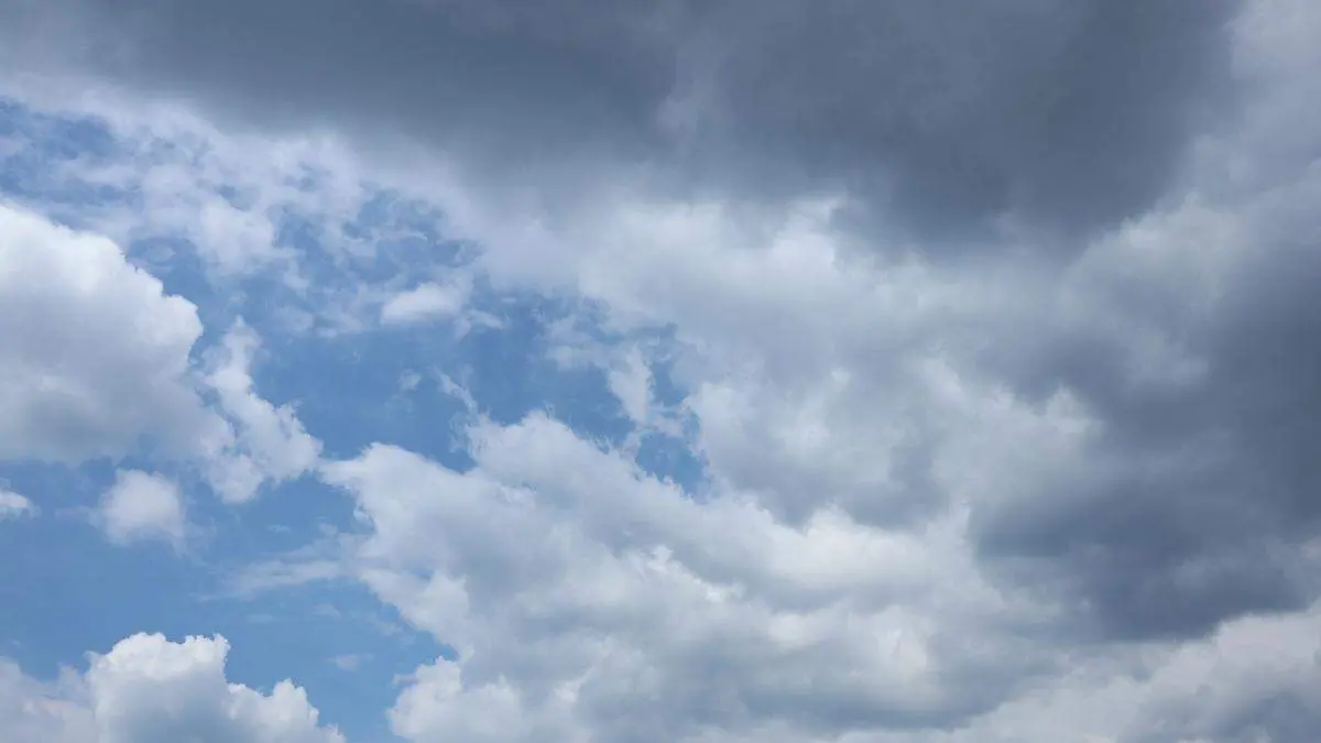 Cielo nublado