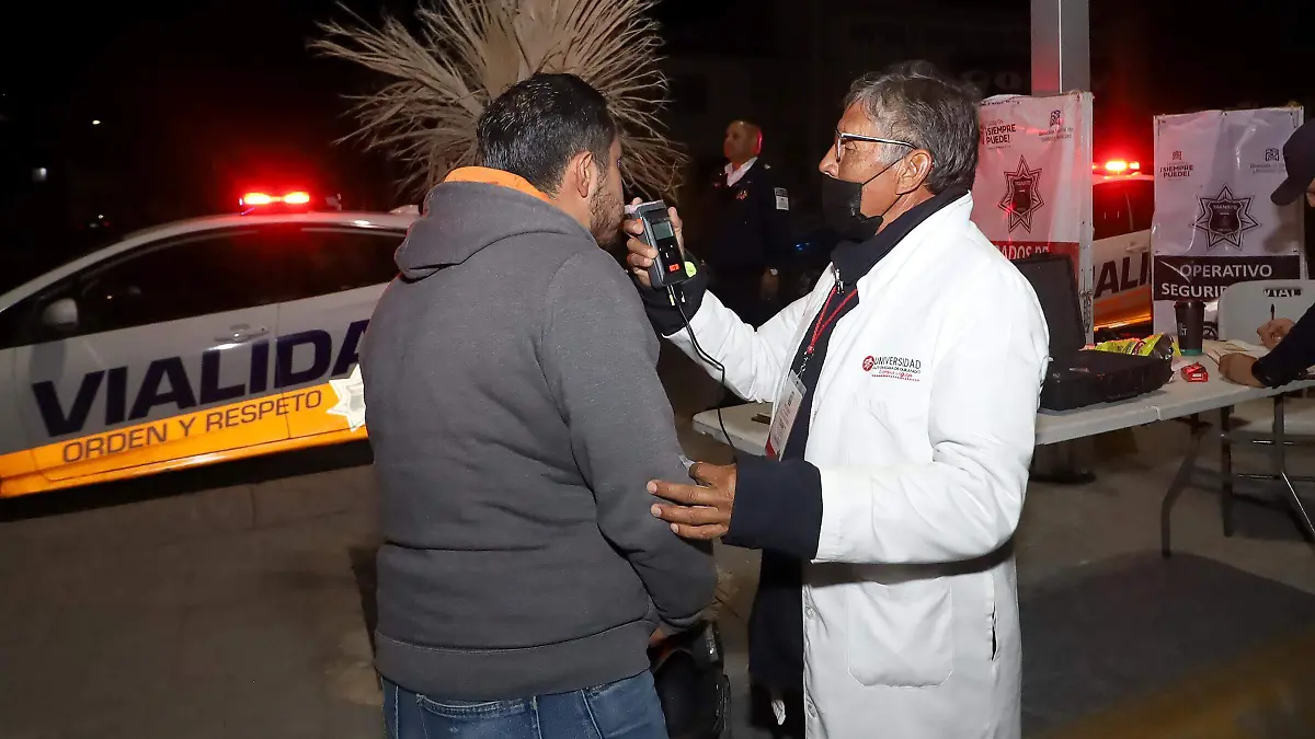 Alcoholímetros en Torreón