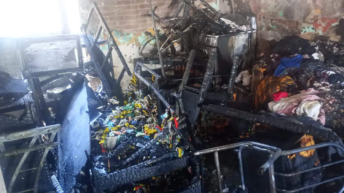 Se incendia vivienda en el Centro de Torreón