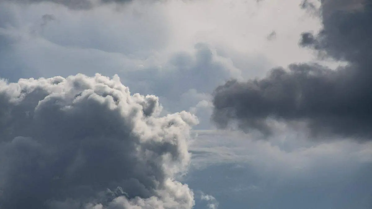 Cielo nublado