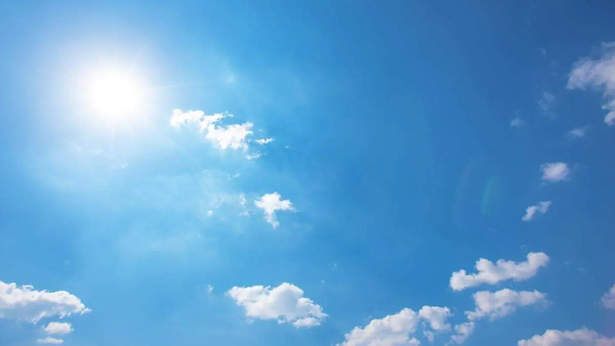 Cielo soleado