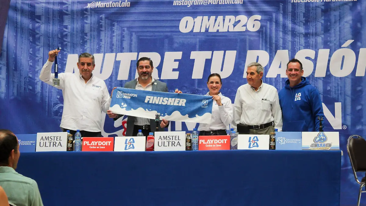 Presentan la edición 37 del Maratón Internacional Lala 2026