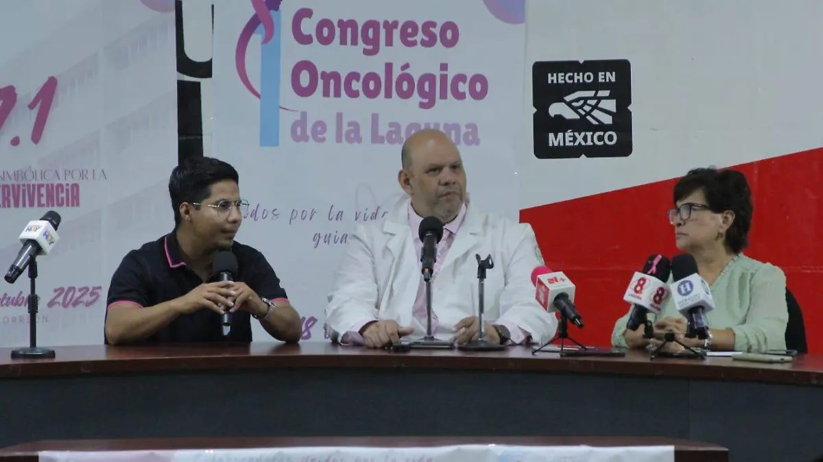 Presentan el primer Congreso Oncológico en Torreón 