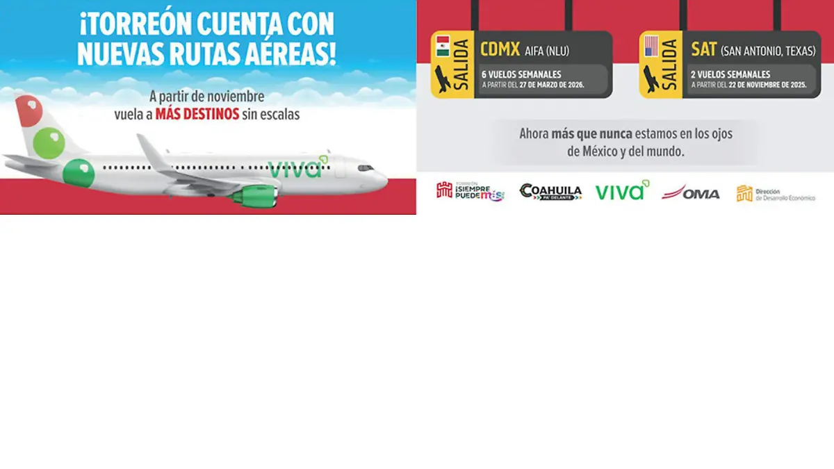 1 | 13 a 31 octubre Banner Torreón 