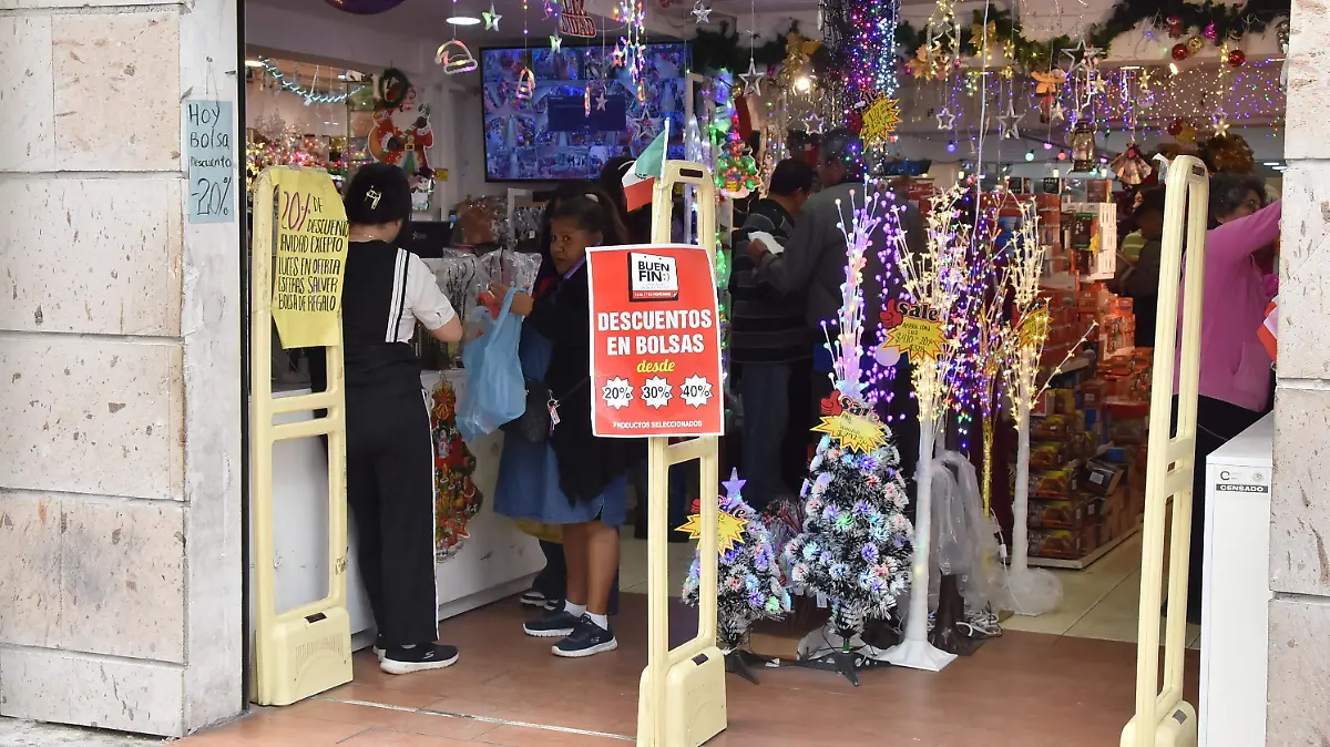 Comercio en temporada decembrina