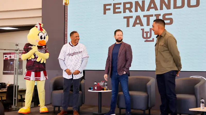 Presentan oficialmente a Fernando Tatis como mánager de Unión Laguna