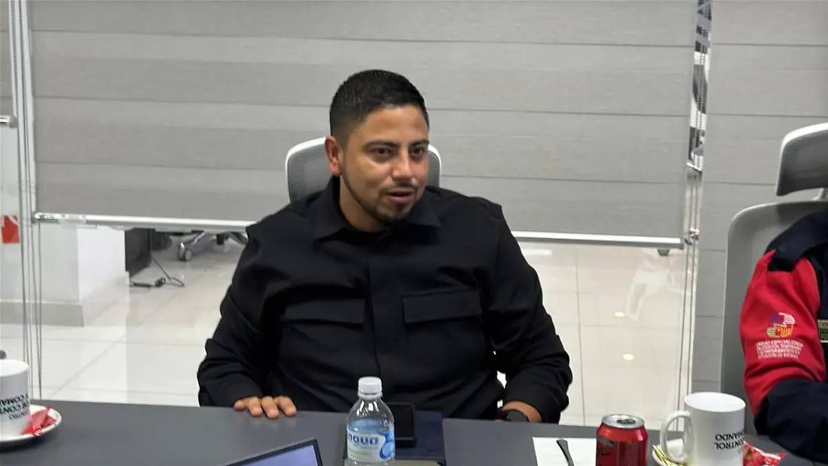 Comisario Alfredo Flores , director de Seguridad Pública.