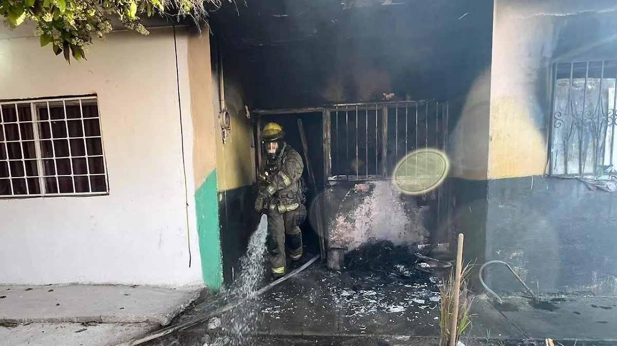 Drogadicto prende fuego a vivienda en la Nueva Merced