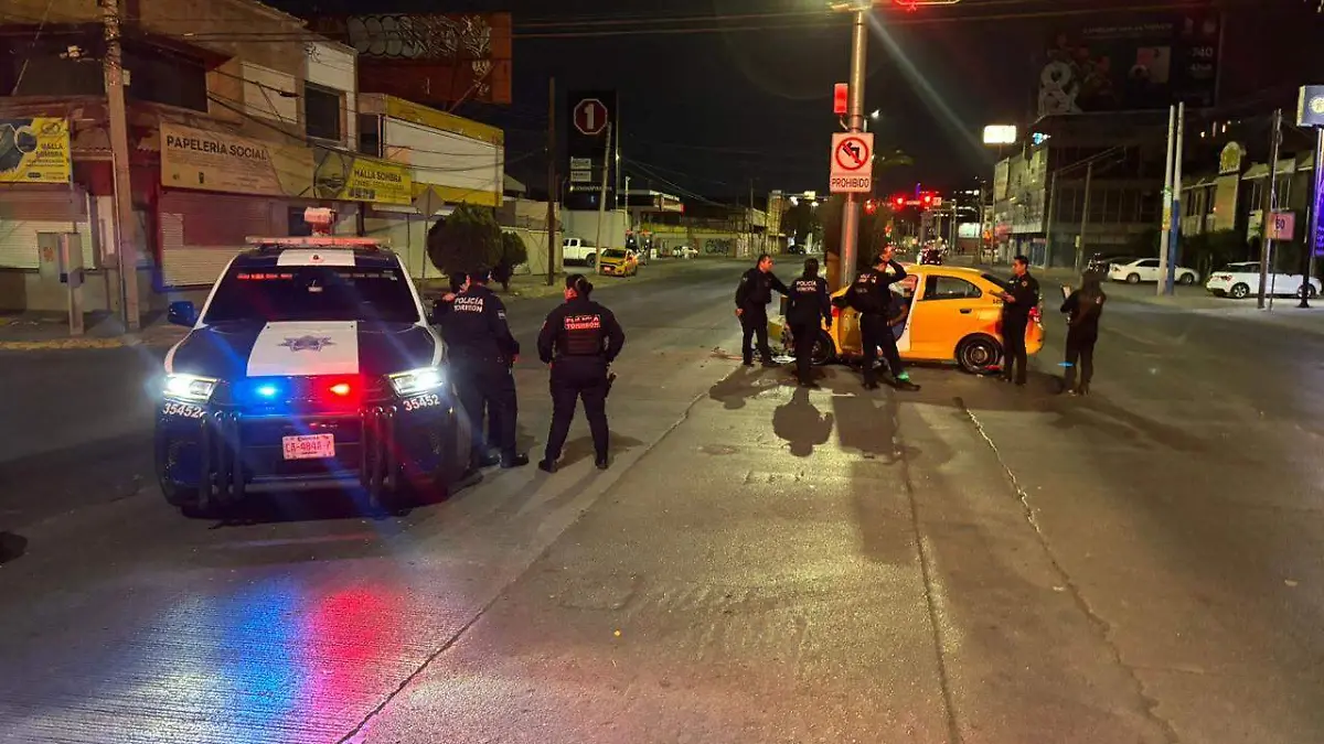 Tacista choca patrulla