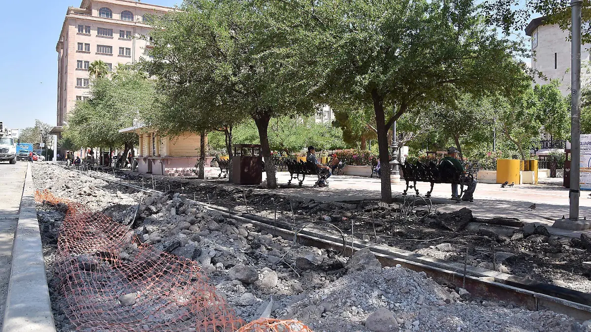 Con la Regeneración del Paseo Morelos, desaparecen las áreas de estacionamiento alrededor de la Plaza de Armas