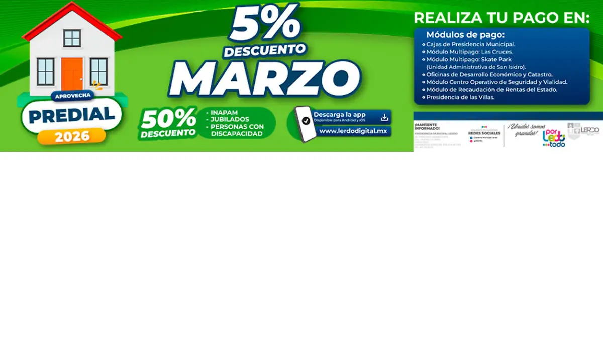 Banner Marzo Lerdo
