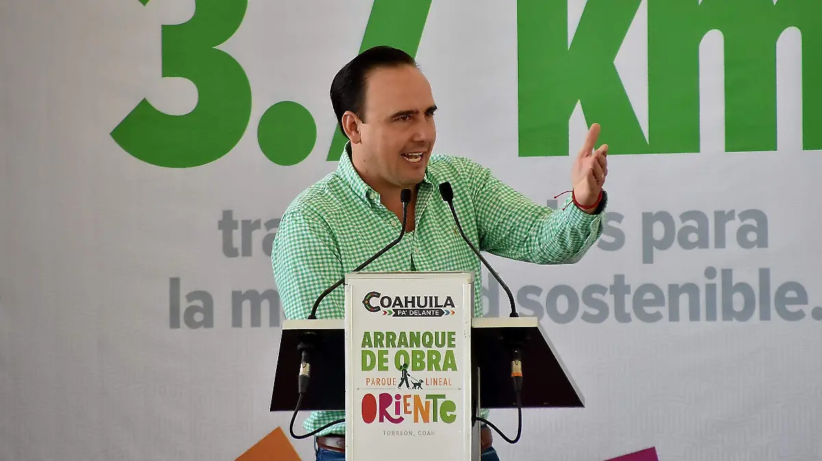 Manolo Jiménez, gobernador de Coahuila
