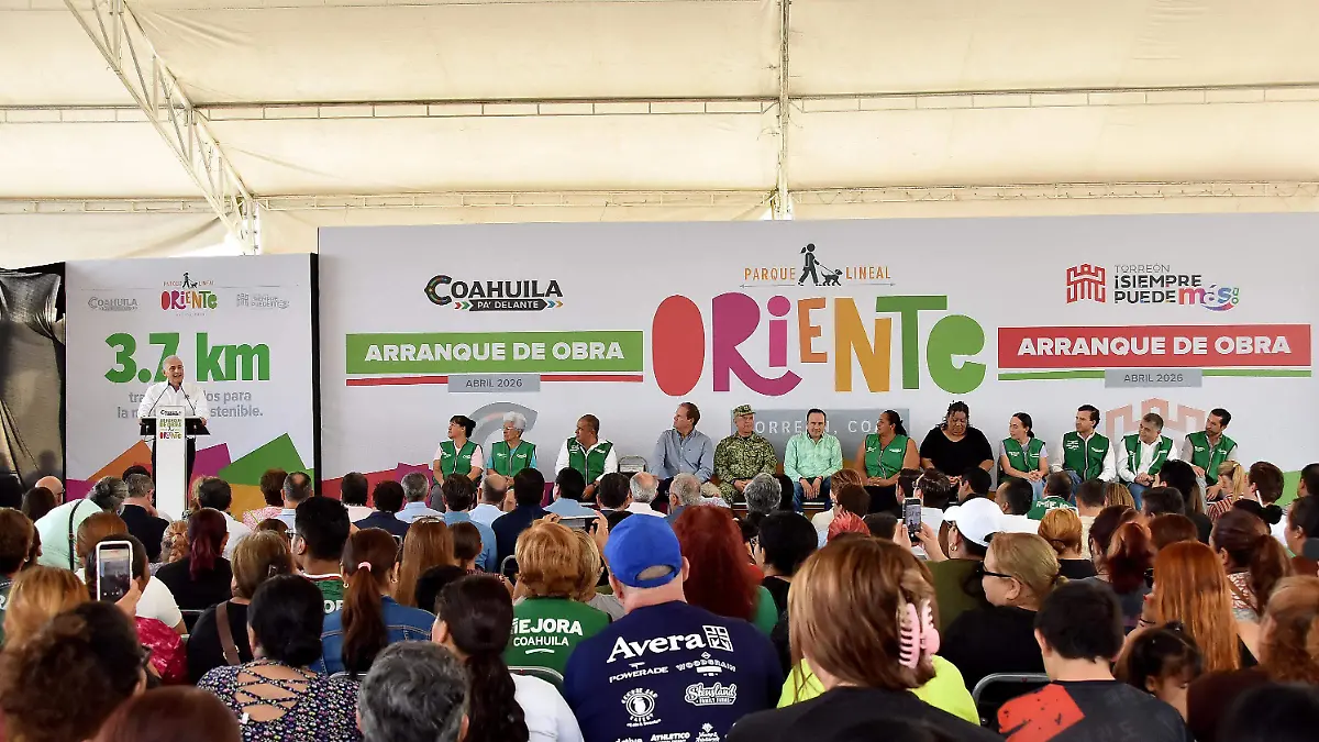 Arranca la construcción del Parque Lineal Oriente con una inversión de 100 mdp