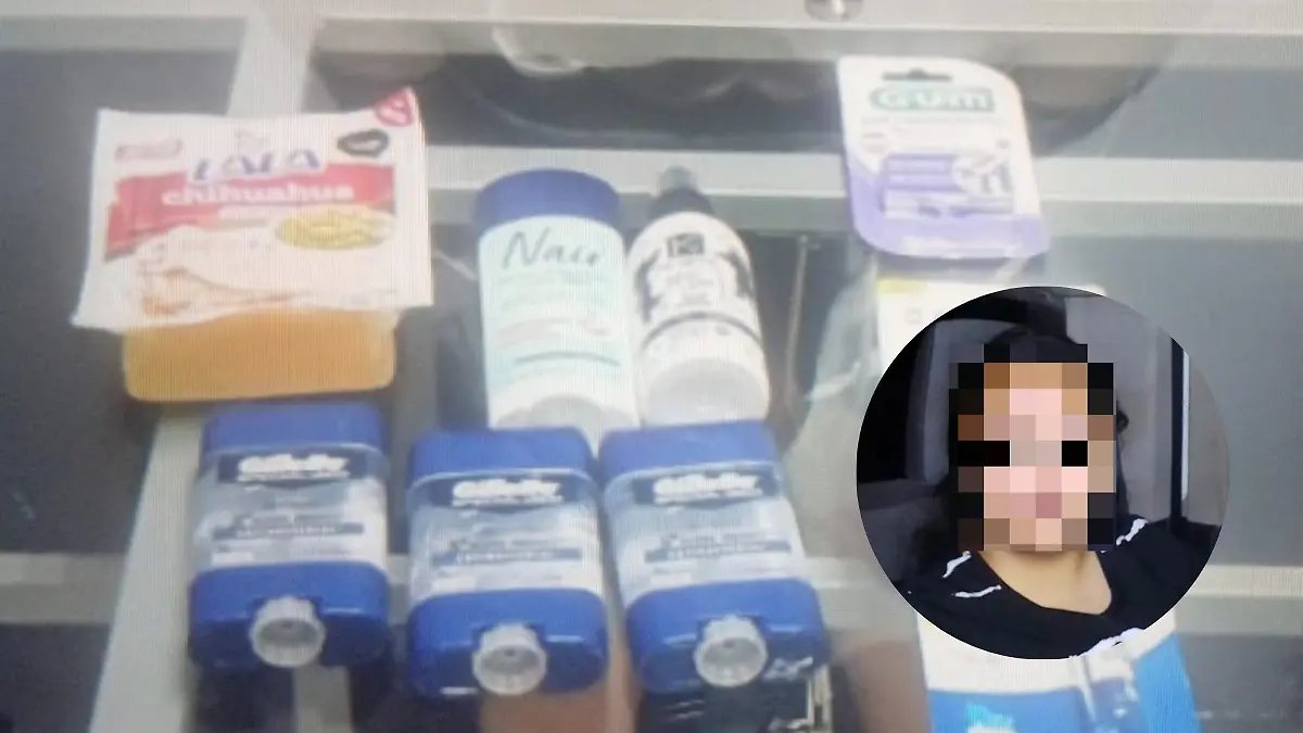 Mujer detenida por presunto robo en negocio en Torreón
