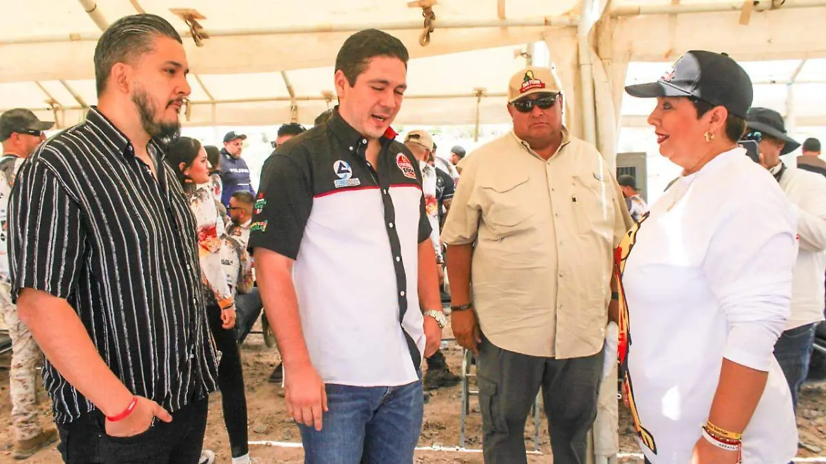 Alcaldesa Brenda Güereca da bienvenida a participantes de la carrera “Coahuila 1000”