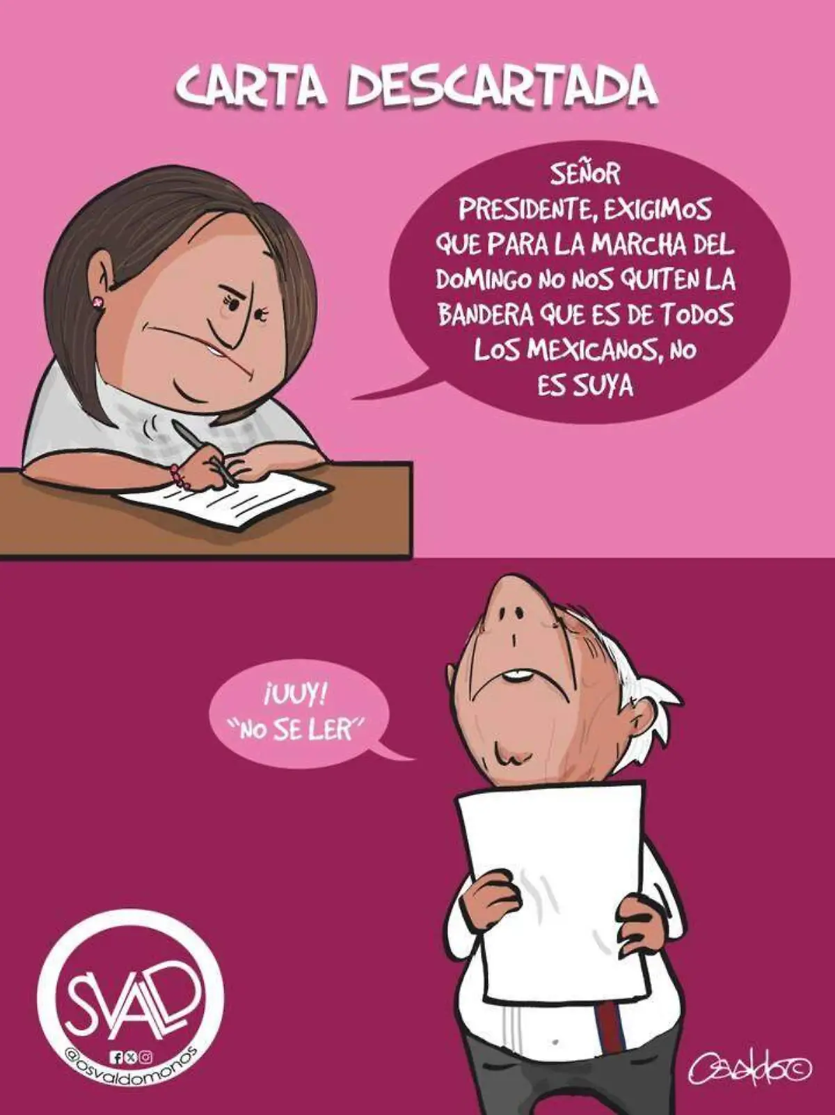 Carta descartada