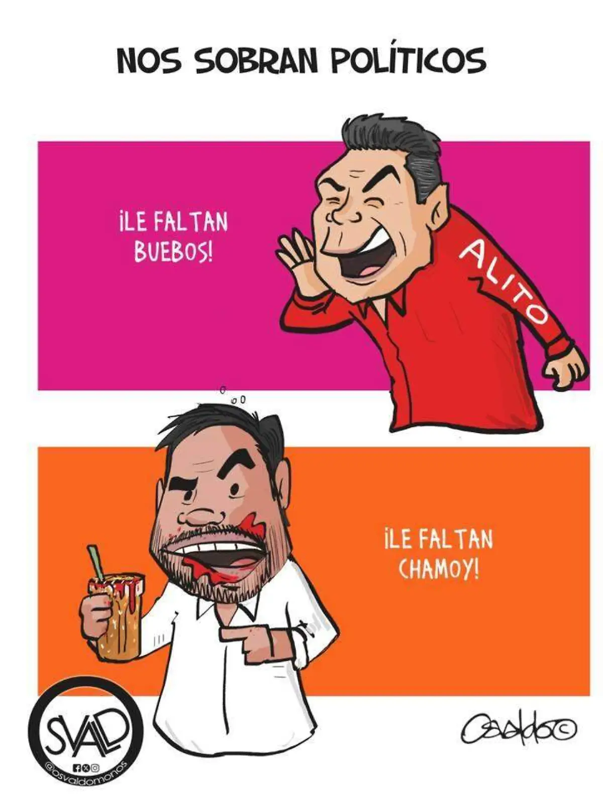 Nos sobran políticos