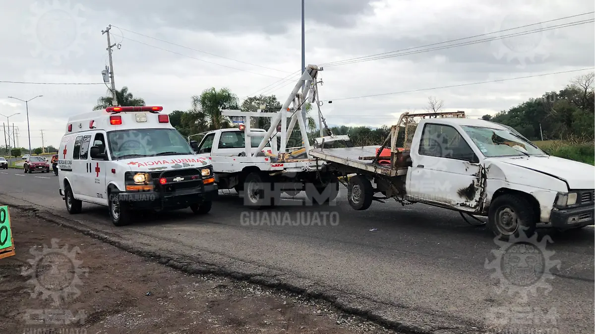 Choque en Salvatierra