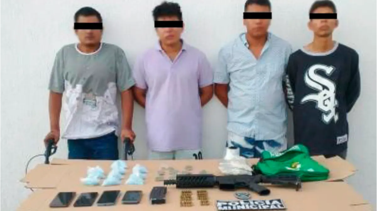 detienen-a-cuatro-con-droga