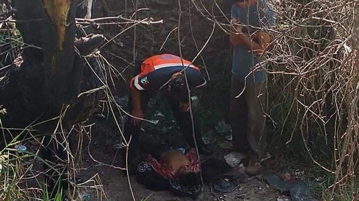 el menor fue ayudado por proteccion civil ok