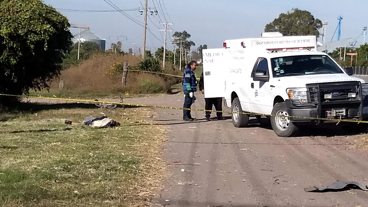 servicio Medico Forense llego al sitio