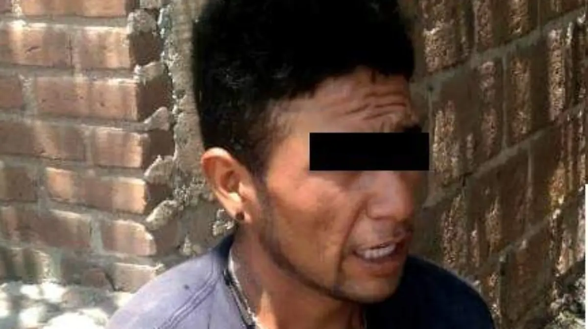 El sujeto fue detenido y puesto a disposición ok